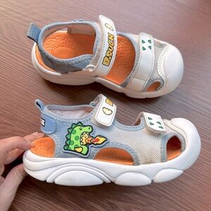 B.Duck Unisex Kids Summer Slide Sandals Toddler Anti-Slip Shoes 11 little kids